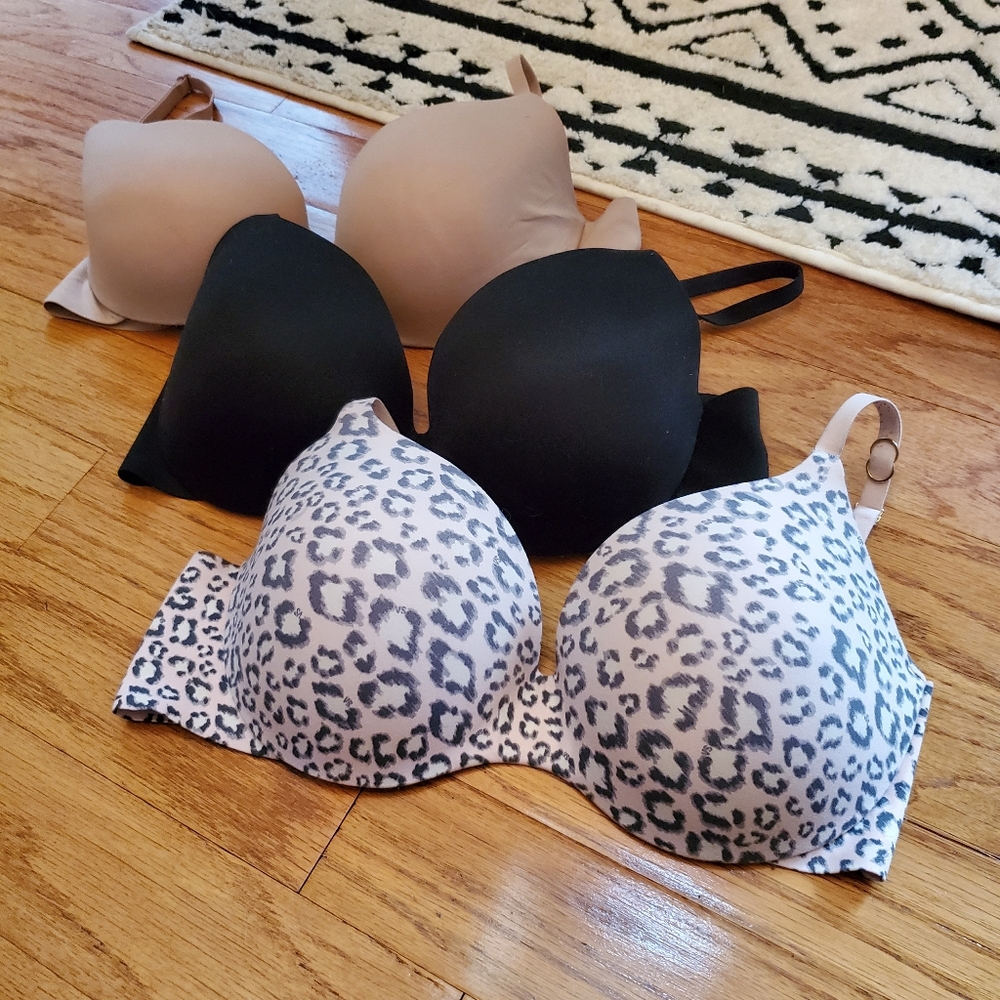 Lot of 3 "Incredible by Victoria's Secret" Bras | 38 C | EUC
